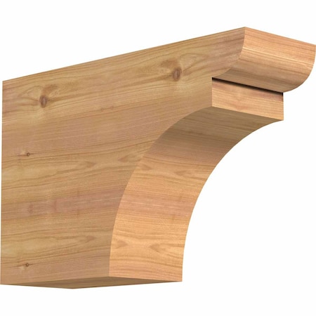 Ekena Millwork Yorktown Smooth Rafter Tail, Western Red Cedar, 5 1/2"W x 12"H x 18"L RFT06X12X18YOR00SWR